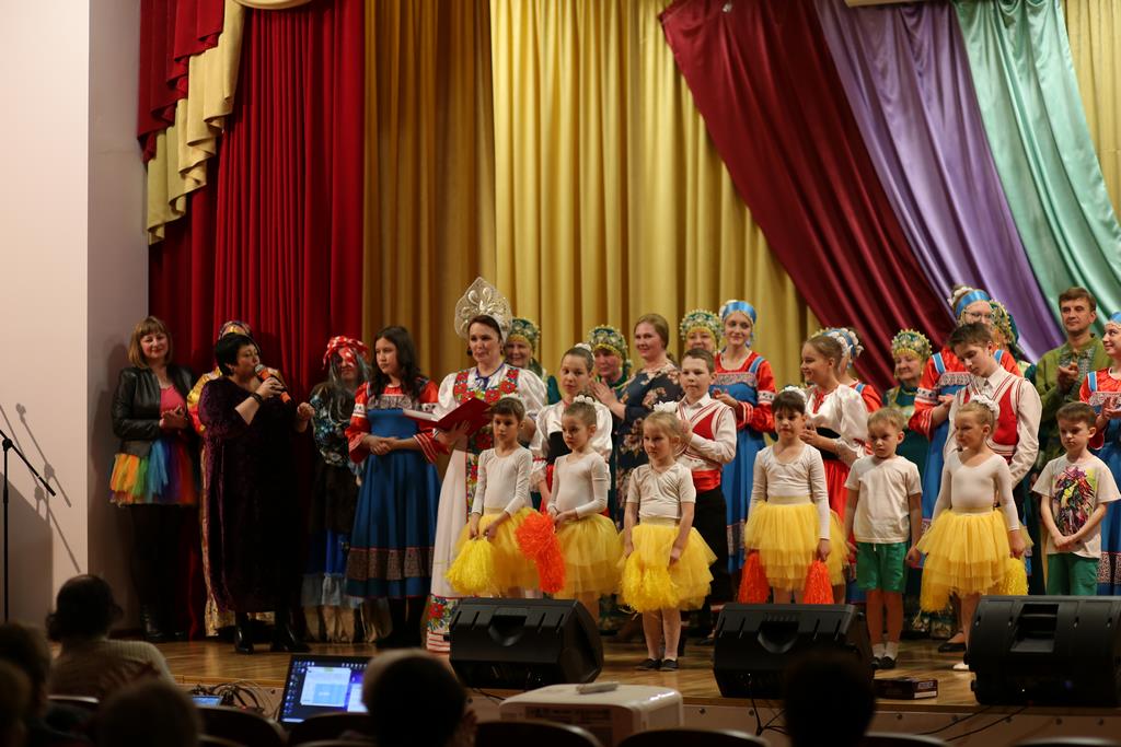 20 апреля состоялся отчетный концерт творческих коллективов Леонтьевского ДК